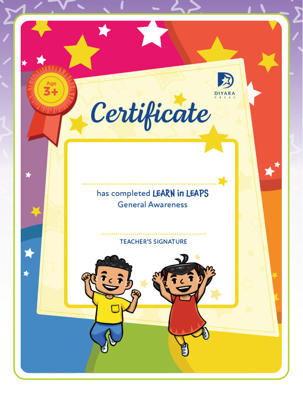 Learn in Leaps General Awareness Nursery 3+