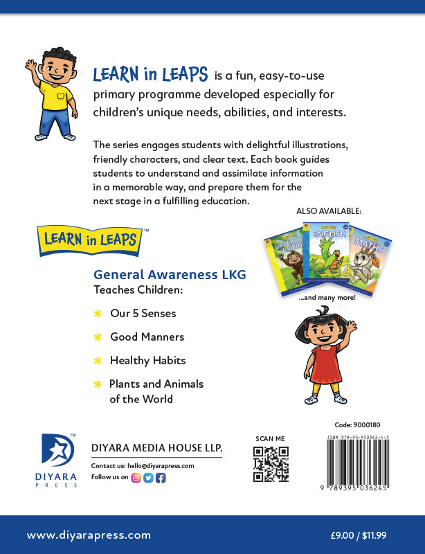 Learn in Leaps General Awareness LKG 4+