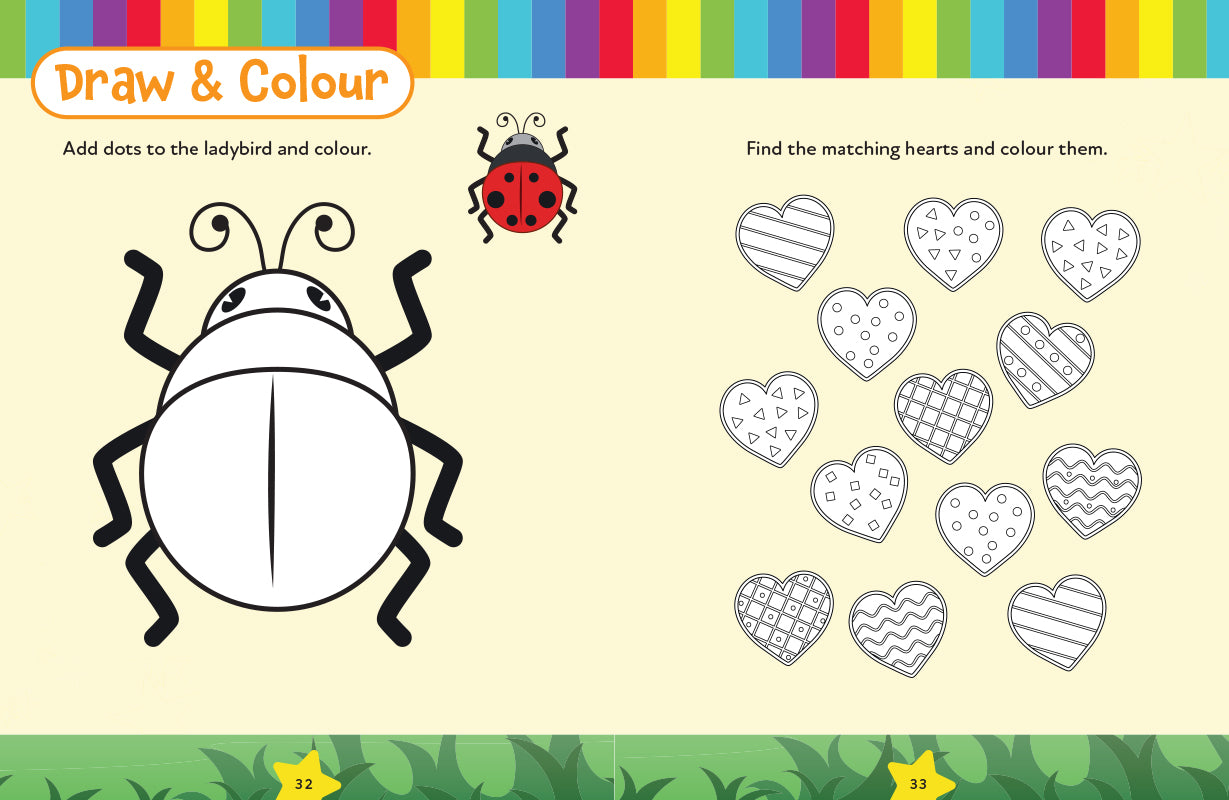 Learn in Leaps Colouring for age 4+