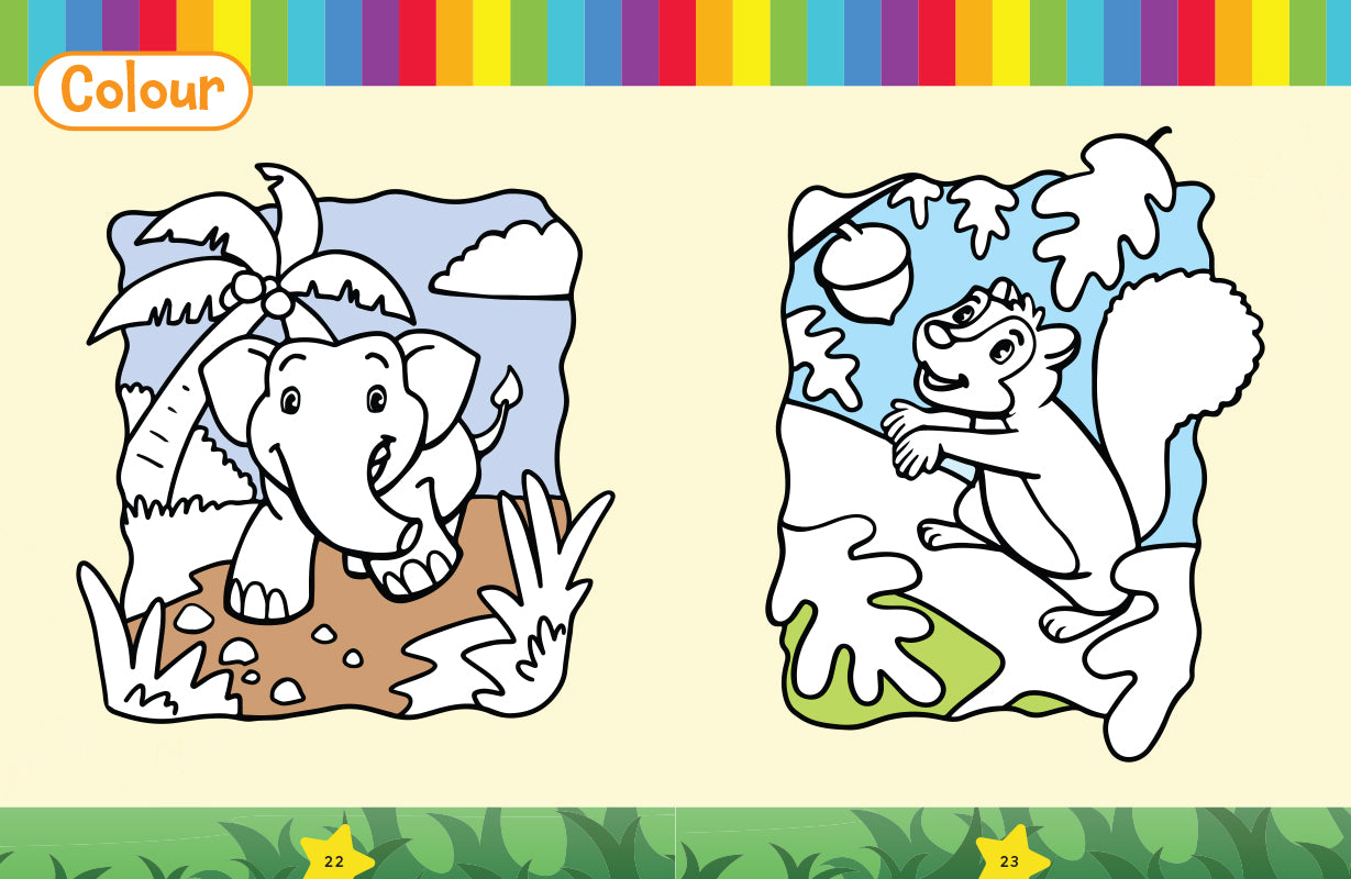 Learn in Leaps Colouring for Age 5+