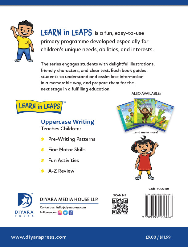 Learn in Leaps Uppercase Writing