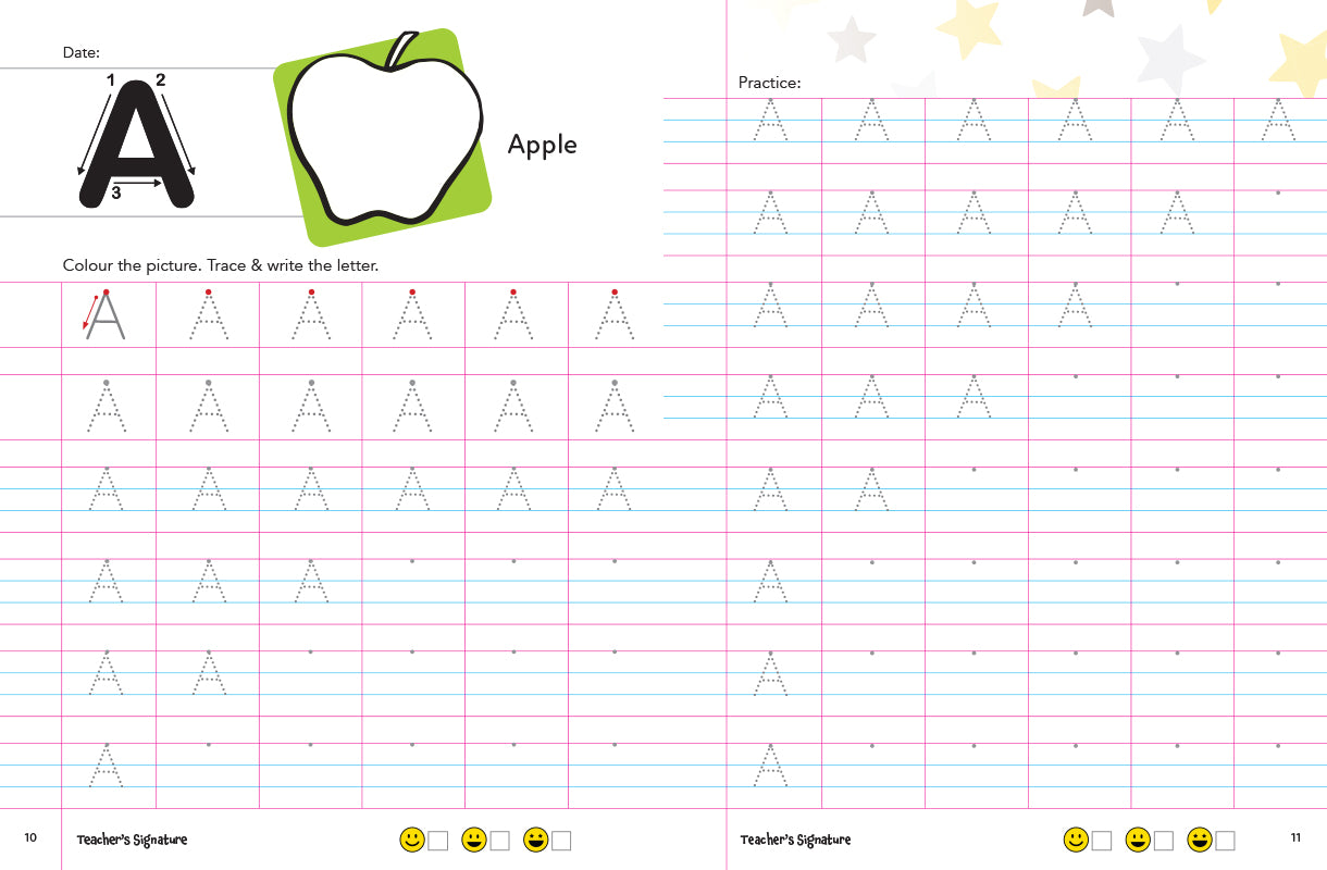 Learn in Leaps Uppercase Writing