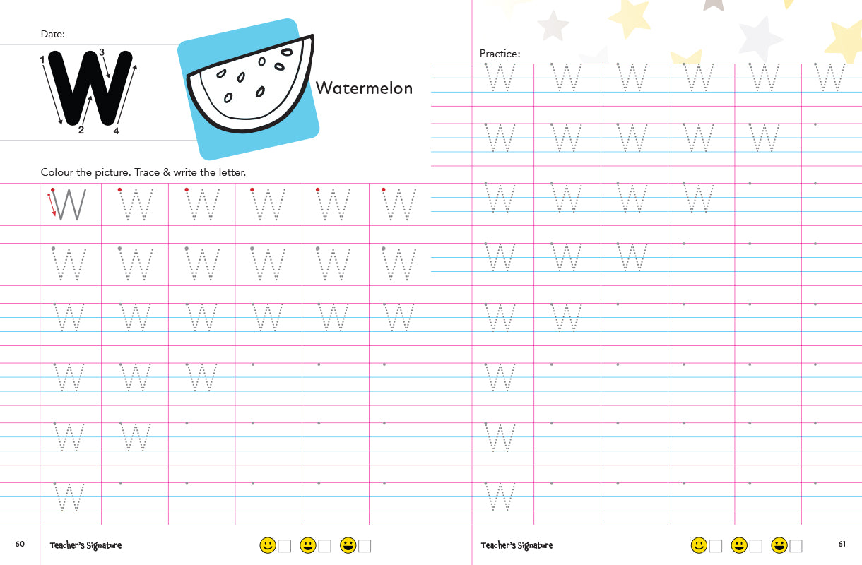 Learn in Leaps Uppercase Writing